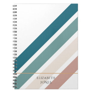 Cuaderno Diseño minimalista en tonos pastel