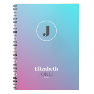 Cuaderno Diseño minimalista en tonos pastel