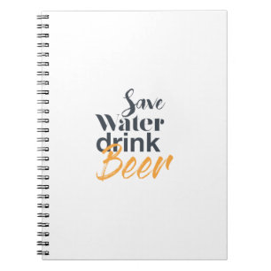 Cuaderno Diseño moderno, divertido y urbano Salven cerveza 