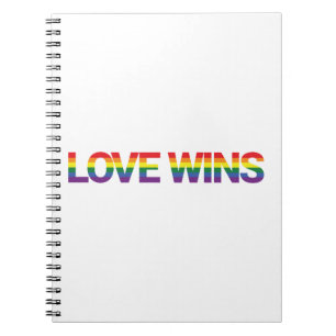 Cuaderno Diseño moderno, sencillo, colorido y vibrante Love