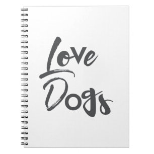 Cuaderno Diseño moderno, simple, urbano y fresco de Perros