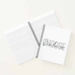 Cuaderno Diseño moderno, urbano y sencillo de Elegir Amabil