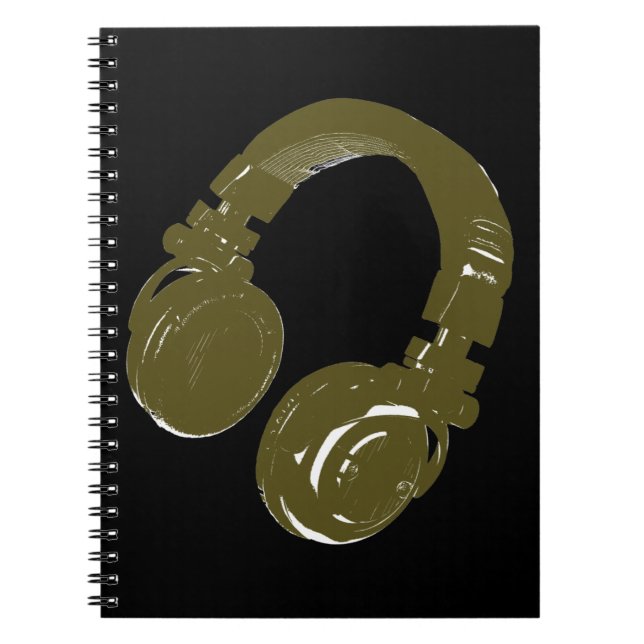 Cuaderno Diseño musical de DJ (Frente)