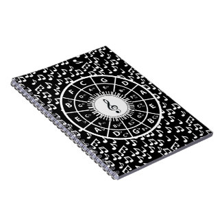 Cuaderno Diseño musical Temático para el amante de la músic