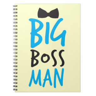 Cuaderno Diseño NP del hombre del gran jefe