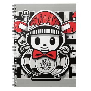 Cuaderno Diseño nuevo de bloc de notas inspirado en graffit