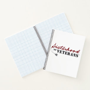 Cuaderno Diseño Orgullo Militar Hermanas de Veteranos