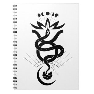 Cuaderno Diseño original para la impresión de serpientes 20