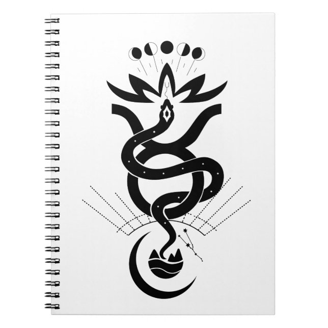 Cuaderno Diseño original para la impresión de serpientes 20 (Frente)