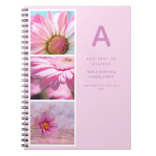 Cuaderno Diseño propio regalo de diario con fotos Texto ini
