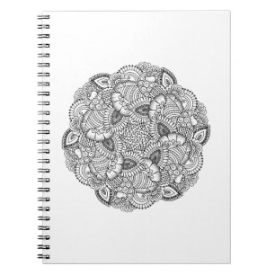 Cuaderno Diseño redondo del Doodle