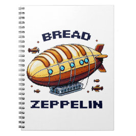 Cuaderno Diseño retro del Bread Zeppelin