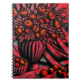 Cuaderno Diseño rico inspirado en madera