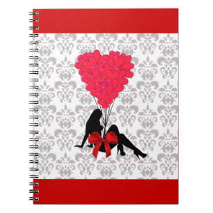 Cuaderno Diseño romántico de San Valentín