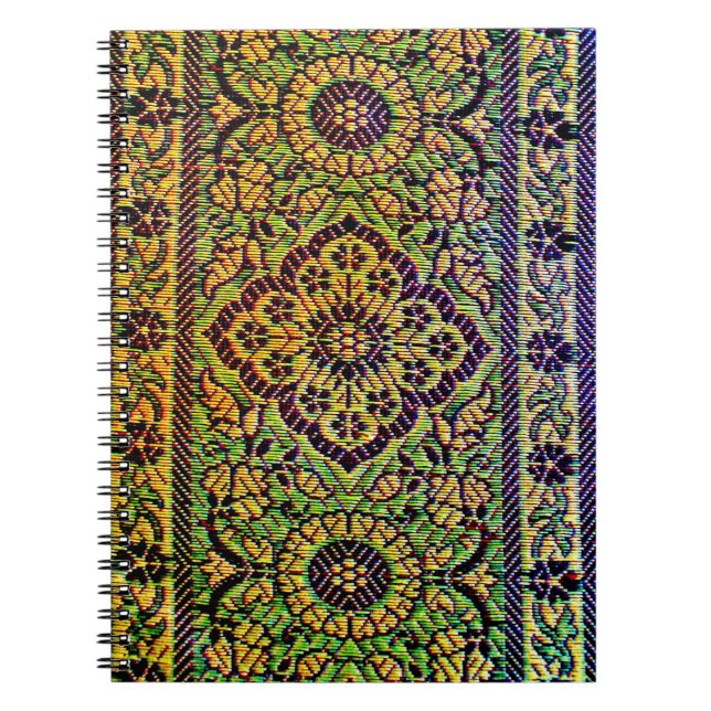 Cuaderno Diseño sari indio (Frente)