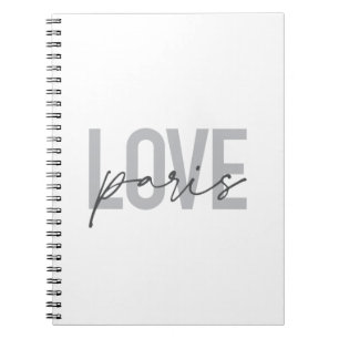 Cuaderno Diseño sencillo, moderno, urbano y fresco de Love