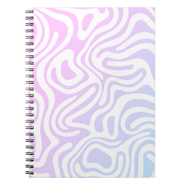 Cuaderno Diseño sencillo y elegante bloc de notas en espira (Frente)