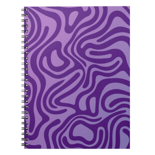 Cuaderno Diseño sencillo y elegante bloc de notas en espira (Frente)