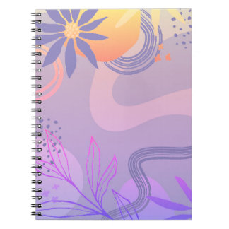 Cuaderno Diseño sencillo y elegante bloc de notas en espira