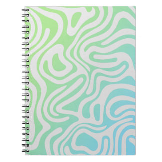 Cuaderno Diseño sencillo y elegante bloc de notas en espira