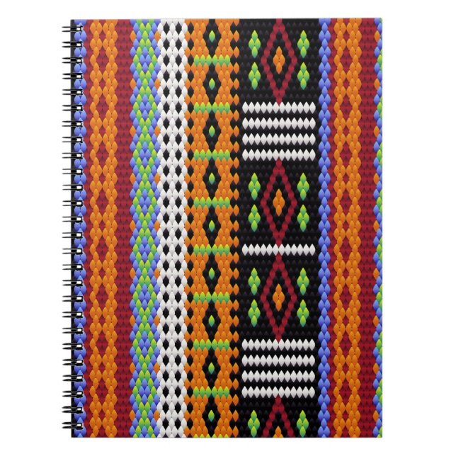 Cuaderno Diseño trenzado colorido (Frente)