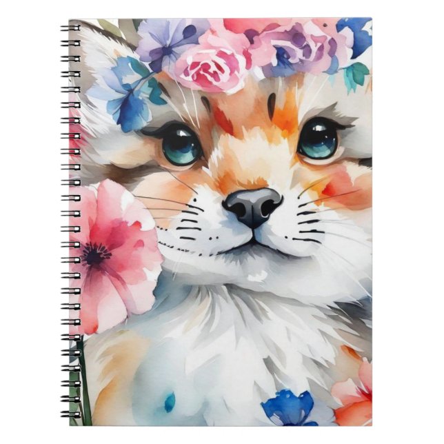 Cuaderno Diseño vintage retro lindo para niños  (Frente)