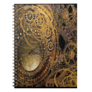 Cuaderno Diseño vintage Steampunk