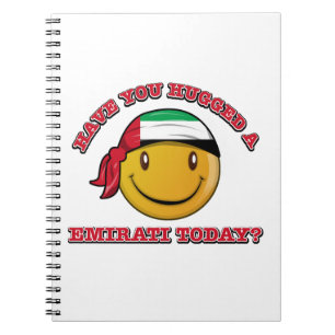 Cuaderno diseños de bandera de los Emiratos Árabes Unidos