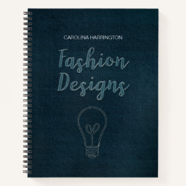 Cuaderno Diseños de moda personalizados