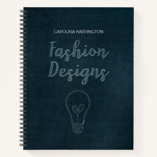 Cuaderno Diseños de moda personalizados