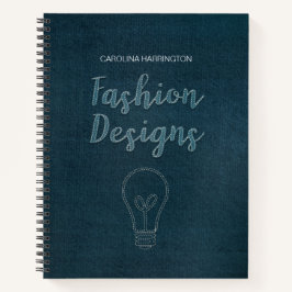 Cuaderno Diseños de moda personalizados