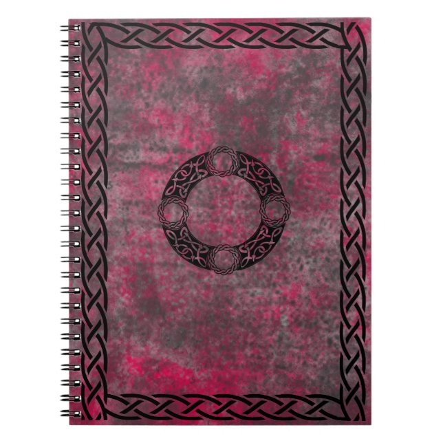 Cuaderno Diseños irlandeses de nudos (Frente)