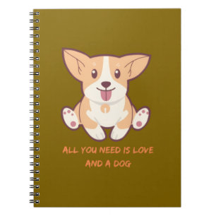 Cuaderno Diseños perfectos para amantes de perros y regalos