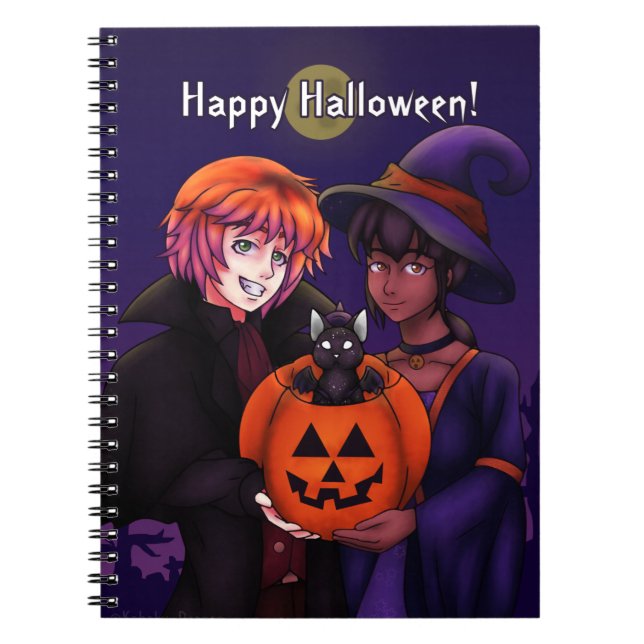 Cuaderno Disfraces Feliz Halloween (Frente)