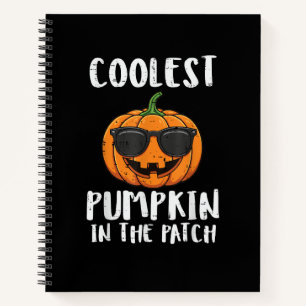 Cuaderno Disfraz de calabaza más genial de Halloween para h
