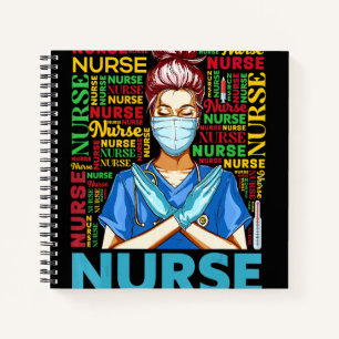 Cuaderno Disfraz de Enfermera Negra Mes de la Historia Negr
