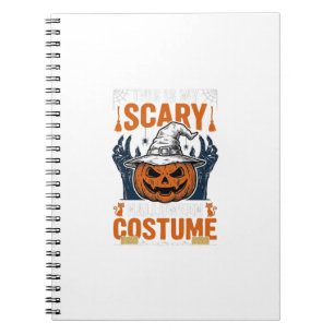 Cuaderno Disfraz de Halloween Disfraz de Bruja de Calabaza 
