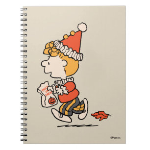 Cuaderno Disfraz de payaso de Sally para Halloween de Peanu