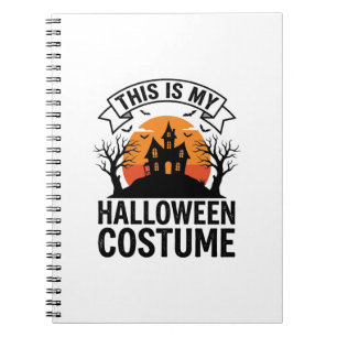 Cuaderno Disfraz divertido de Halloween Casa embrujada Cami