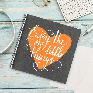 Cuaderno Disfruta De Las Pequeñas Cosas