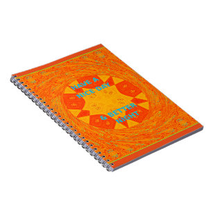 Cuaderno Disfruta de un buen día y mejor arte nocturno