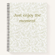 "Disfruta el Momento" Botánico Mindfulness Duro