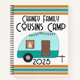 Cuaderno Disfrutando de los viajes de los Primos en el camp