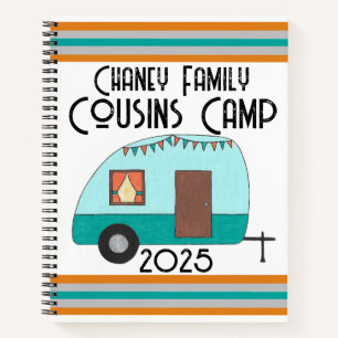 Cuaderno Disfrutando de los viajes de los Primos en el camp