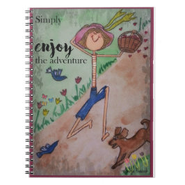 Cuaderno Disfrute simplemente de la aventura