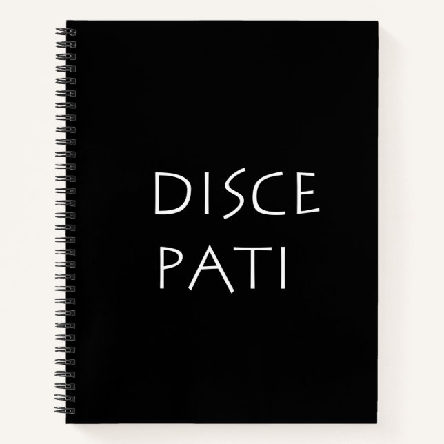 Cuaderno Dispati (Anverso)
