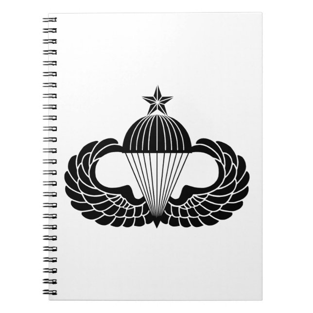 Cuaderno Distintivo de paracaidista, Senior (Frente)