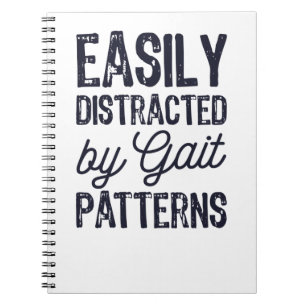 Cuaderno Distracción fácil por patrones de Gait