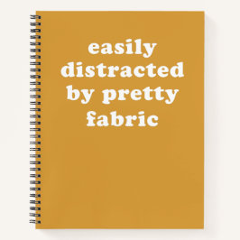 Cuaderno Distrado Por Bonito Fabric Funny Quilter Cita