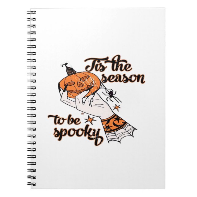 Cuaderno Distressed Spooky Season (Frente)